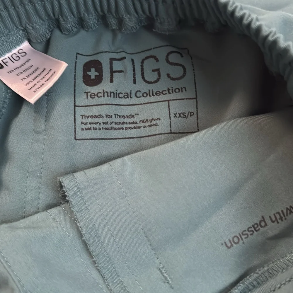 Hydrogreen figs yola scrub pants - Picture 2 of 2